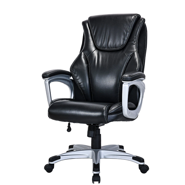 Кресло BRABIX PREMIUM "Credo EX-587", рециклированная кожа, черное, 532977 - Вид 4