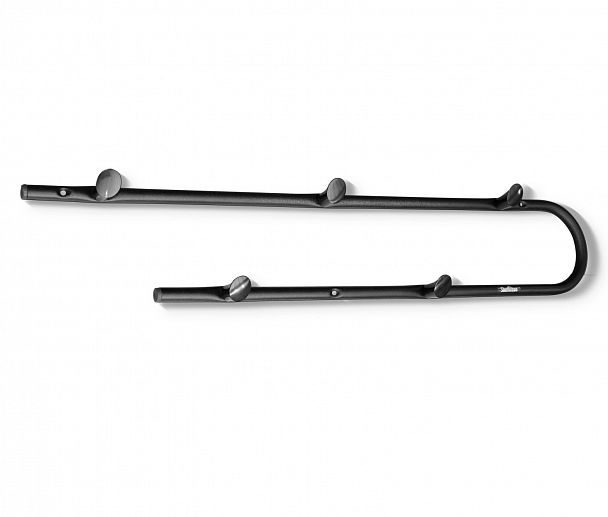 Вешалка Sheffilton SHT-WH26 настенная черный муар/черный - Вид 1