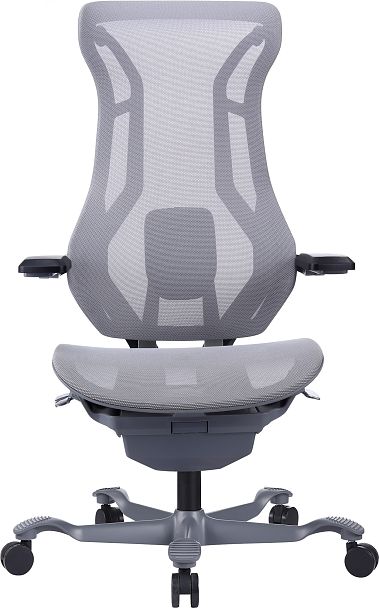 Эргономичное кресло Everprof Atom Grey (Атом Грэй) Сетка Серый - Вид 2