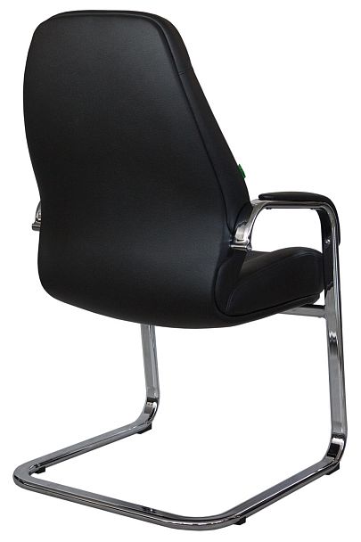 Кресло Orso-SF F385 нат.кожа чёрный (А8) - Вид 4