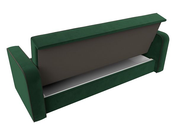 Диван-книжка Тур Велюр зеленый - Вид 8