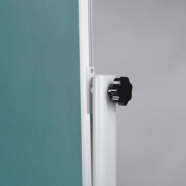 Доска для мела/магнитно-маркерная НА СТЕНДЕ 100х150 см, 2-сторонняя, зеленая/белая, STAFF, 238006 - Вид 6