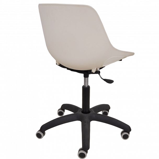 Стул "Q5 SW КРЕСЛО на черной Крестовине Somalia", белый - Вид 2