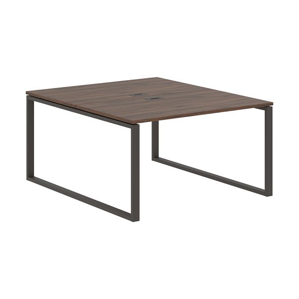 Стол 2-х местный EQWST 1316 Дуб Денвер тёмный/Мокко 1360х1606х750 EDIS - Вид 1
