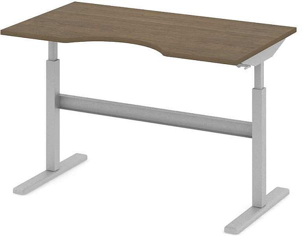 Стол офисный рабочий "Трансформер"  ПК-ТРС-СТЭ140Х80/МРМ-В1-299 дуб шамони - Вид 1