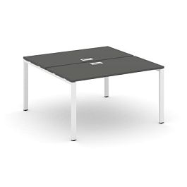 Стайл Проджект Рабочая станция 2-х сторон. SN-6P.DRS-021 Антрацит/Металл Белый 980*1632*750 - Фото предпросмотра