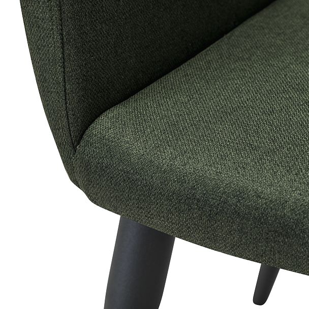 Кресло Oscar тёмно-зеленый/черный - Вид 7