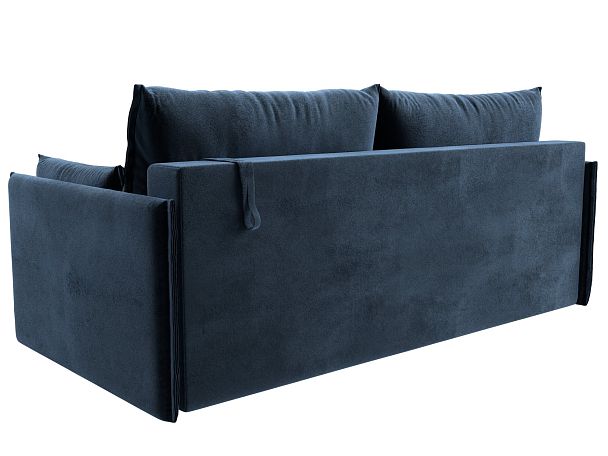 Диван прямой Сайгон Велюр синий - Вид 6