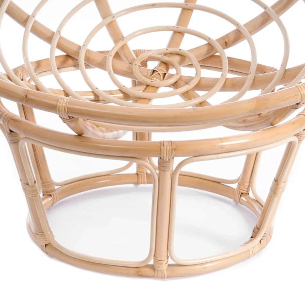 Кресло Папасан Эко Скин/Papasan Eco (P115-1SP STD)Natural (натуральный) - Вид 6