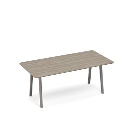 Стол для переговоров прямоугольный METAL Time metal ТМ М1 151 вяз либерти - Фото предпросмотра