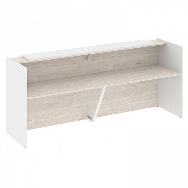 Ресепшн "Onix" O.R-K-8 денвер светлый/белый - Вид 1