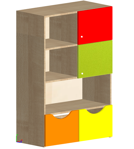 Стеллаж Тошка СЛТ-013 - Вид 1