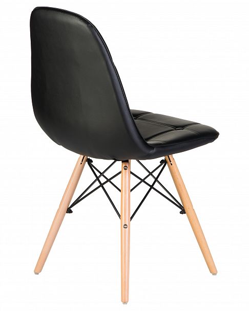 Стул обеденный DOBRIN BENNET (ножки светлый бук, чёрный) - Вид 4