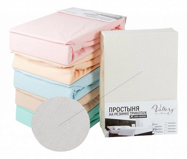 Простыня на резинке (60x120 см) PT - Вид 1