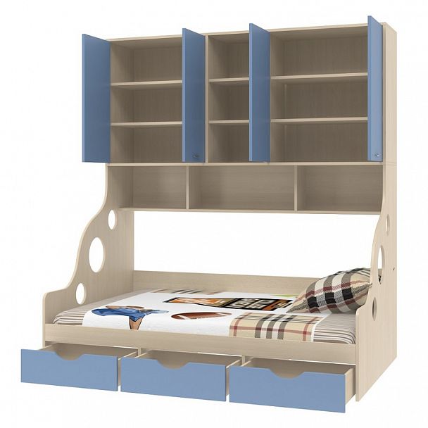 Кровать с антресолью "Дельта-21.01" - Вид 2