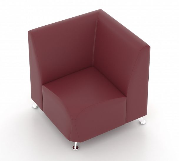 Угловой модуль "Интер хром" - Вид 8