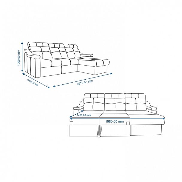 Угловой диван "Брук" - Вид 9