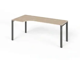 ЛАЙТ / LIGHT RLG016-16x9L Угловой стол 180x90x75 Дуб Сонома - Фото предпросмотра