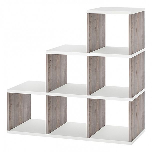 Стеллаж Бартоло СЛД Белый/Нельсон - Вид 1