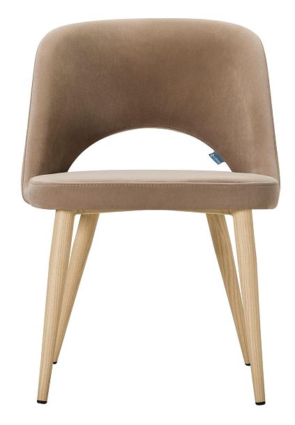 Стул Lars Diag beige/нат.дуб - Вид 3