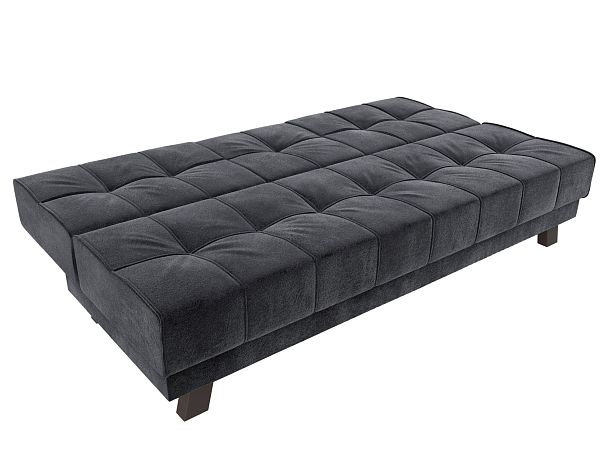 Диван прямой Винсент Велюр серый - Вид 7