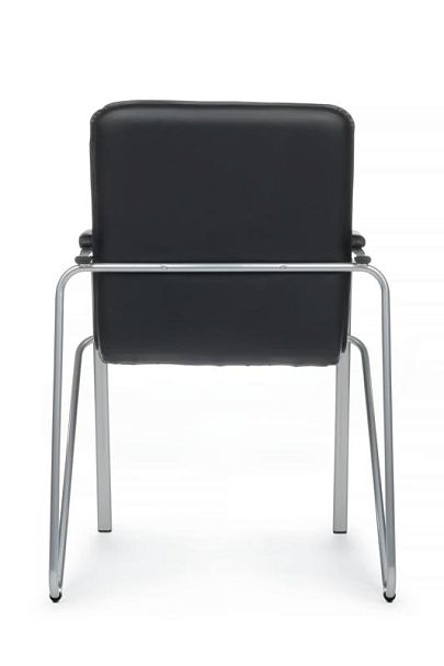 Стул Самба с мягкими подлокотниками SMB-01 Черный - Вид 4