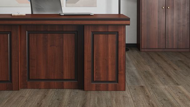 Топ стола для переговоров 200 Bern 200x100x7 светлый дуб - Вид 16