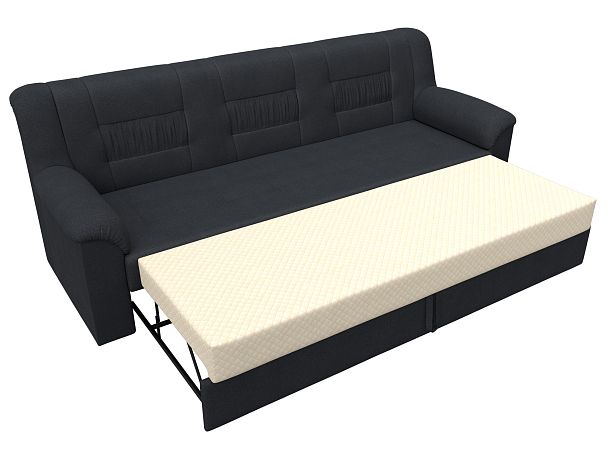 Диван прямой Карелия Искусственная замша серый - Вид 7