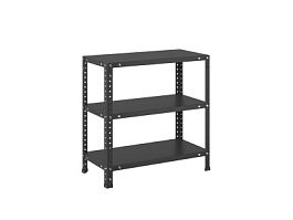 Стеллаж ES 60KD/60x30/3 Black - Фото предпросмотра