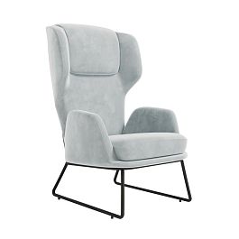 Кресло Pronto PRNT-01 Velutto 73/Металл Черный 680*760*1090 - Фото предпросмотра