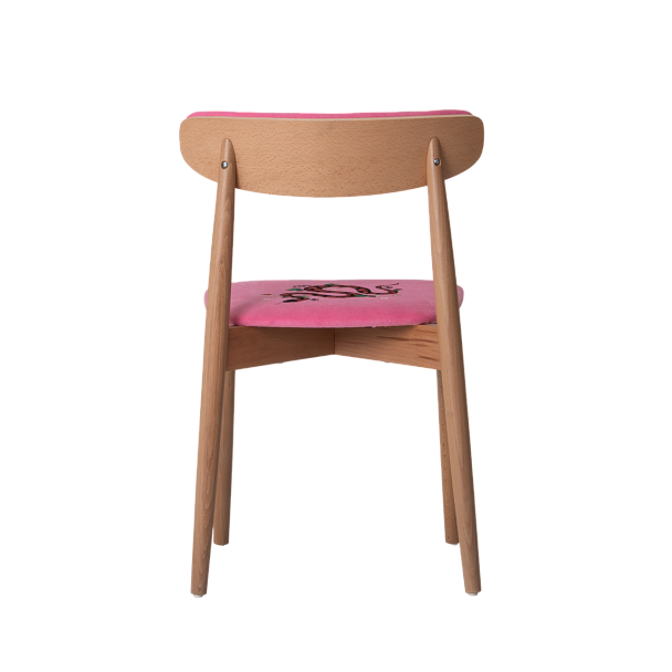 Стул Роквелл, велюр Teddy 833, вышивка черная змея - Вид 6