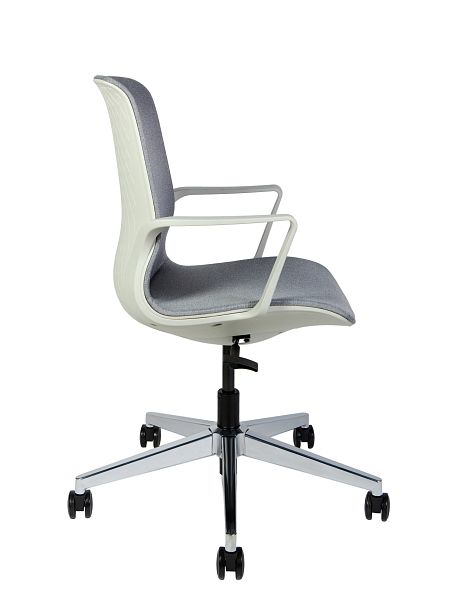 Кресло Некст / серая ткань/ cветло серый пластик - Вид 3