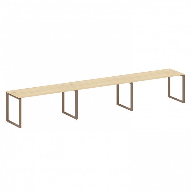 Рабочая станция "Metal System" БО.СМ-3.4 акация/мокко - Вид 1