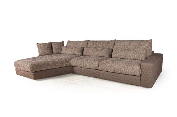 Aldo угловой модульный диван с терминальным шезлонгом - Вид 2