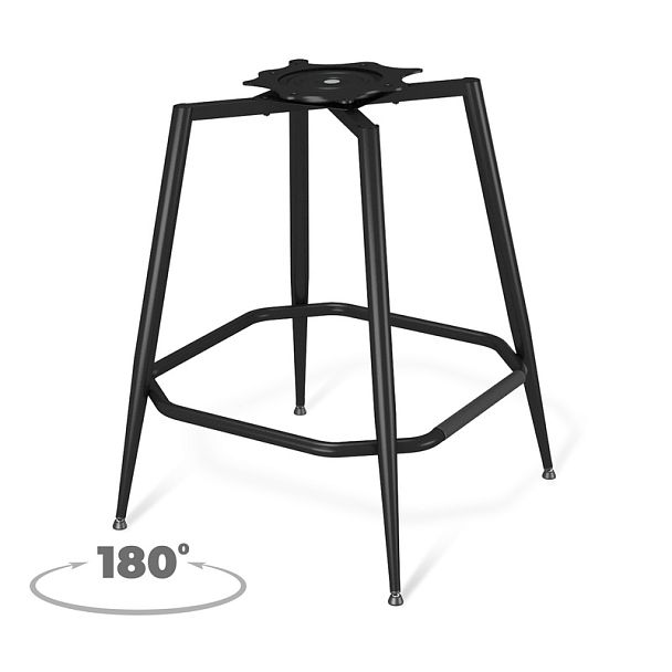 Стул полубарный Sheffilton SHT-ST19-SF2/S1480-1 туманная дымка/черный муар - Вид 5