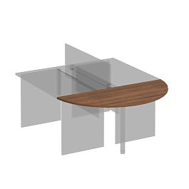 Приставка к столу Комфорт К.209 французский орех - Фото предпросмотра