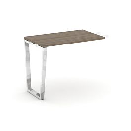 Style Project Direct Lux Брифинг-приставка M-SN-6T2.BR-004 Вяз Благородный/Нержавеющая Сталь/Хром 1180*600*750 - Фото предпросмотра