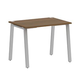 Home Office Стол письменный VR.SP-3-98.A Орех/Серый металл 980*720*750 - Фото предпросмотра