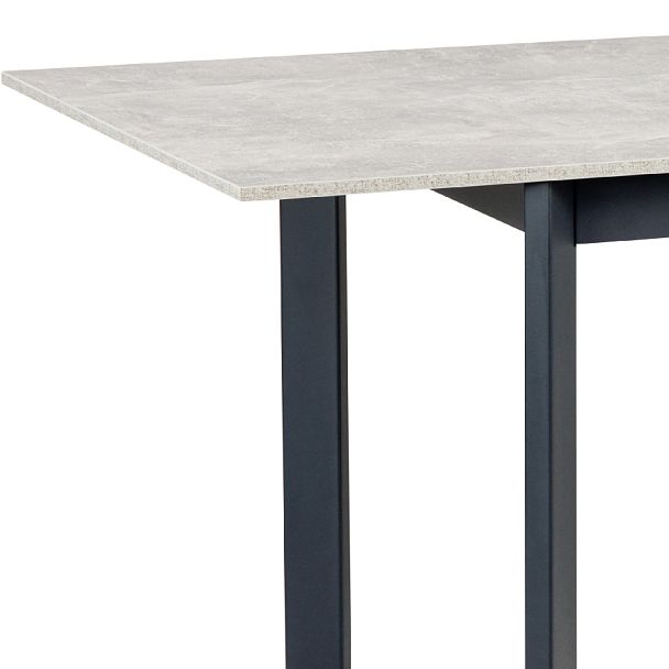 Стол деревянный кухонный раскладной Стил 120(170)*80 Бетон/Серый - Вид 9