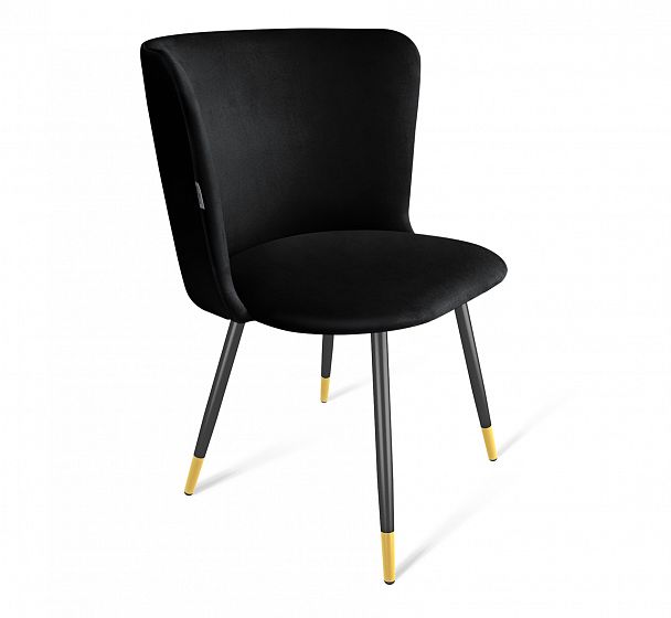 Стул Sheffilton SHT-ST36/S95-1 ночное затмение/черный муар/золото - Вид 2