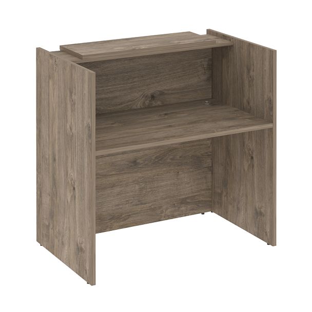 Ресепшн "Onix" O.R-K-4 тиквуд темный/белый - Вид 1