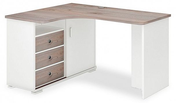 Стол письменный Домино СР-145С Белый/Нельсон левый - Вид 1
