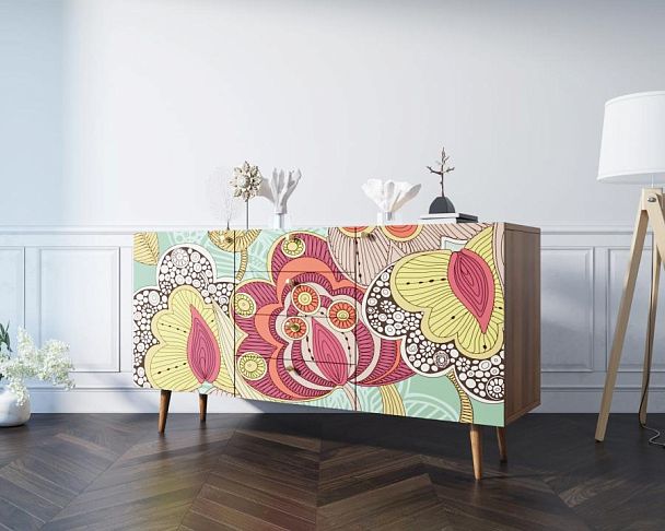 Комод Berber с ящиками 6 принт арт BB14/Print_06 - Вид 2