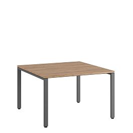 Стол для переговоров Tess 120x123,6x75 дуб крафт золотой - Фото предпросмотра