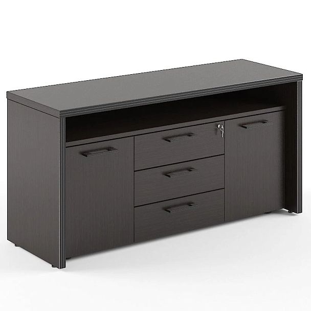 TORR TTF-3D.1A Тумба с фригобаром Torr кабинет руководителя  венге магия - Вид 1