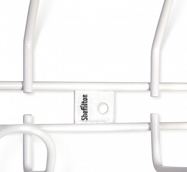 Вешалка Sheffilton SHT-WH14-4 настенная белый - Вид 2