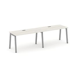 Стайл Проджект Рабочая станция 1 сторон. SN-5A.ORS-002 Дуб Наварра/Металл Серый 2360*600*750 - Фото предпросмотра