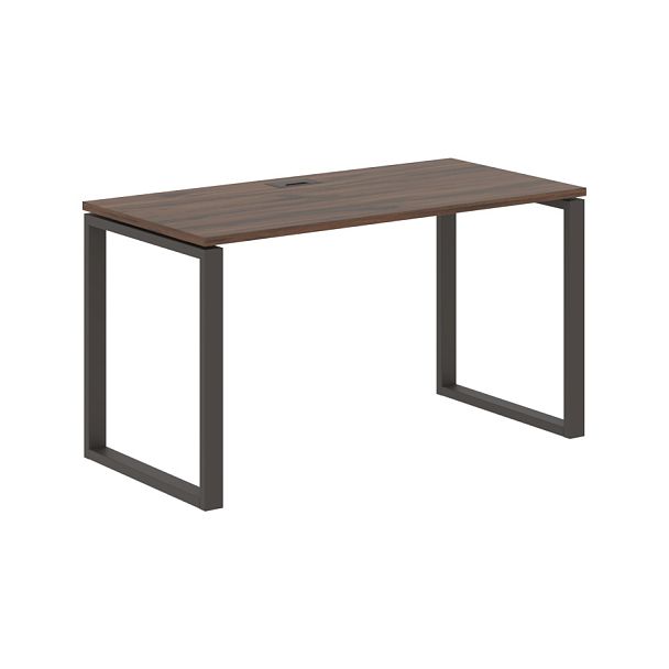 Стол прямой EQST 1367 Дуб Денвер тёмный/Мокко 1360х670х750 EDIS - Вид 1