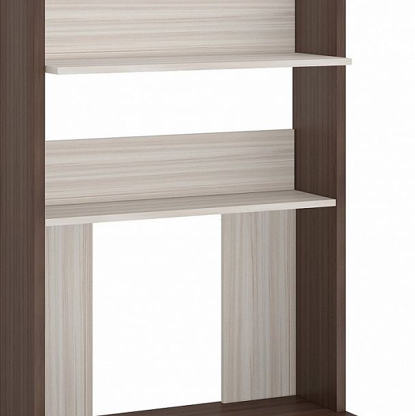 Стол компьютерный Домино Лайт СКЛ-Прям80+НКЛХ80 Карамель/Шамони - Вид 2