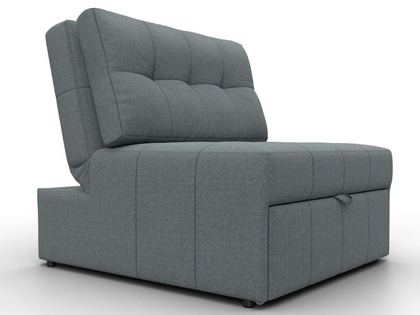 Кресло-кровать Лига-107 (80) Рогожка серый - Вид 3